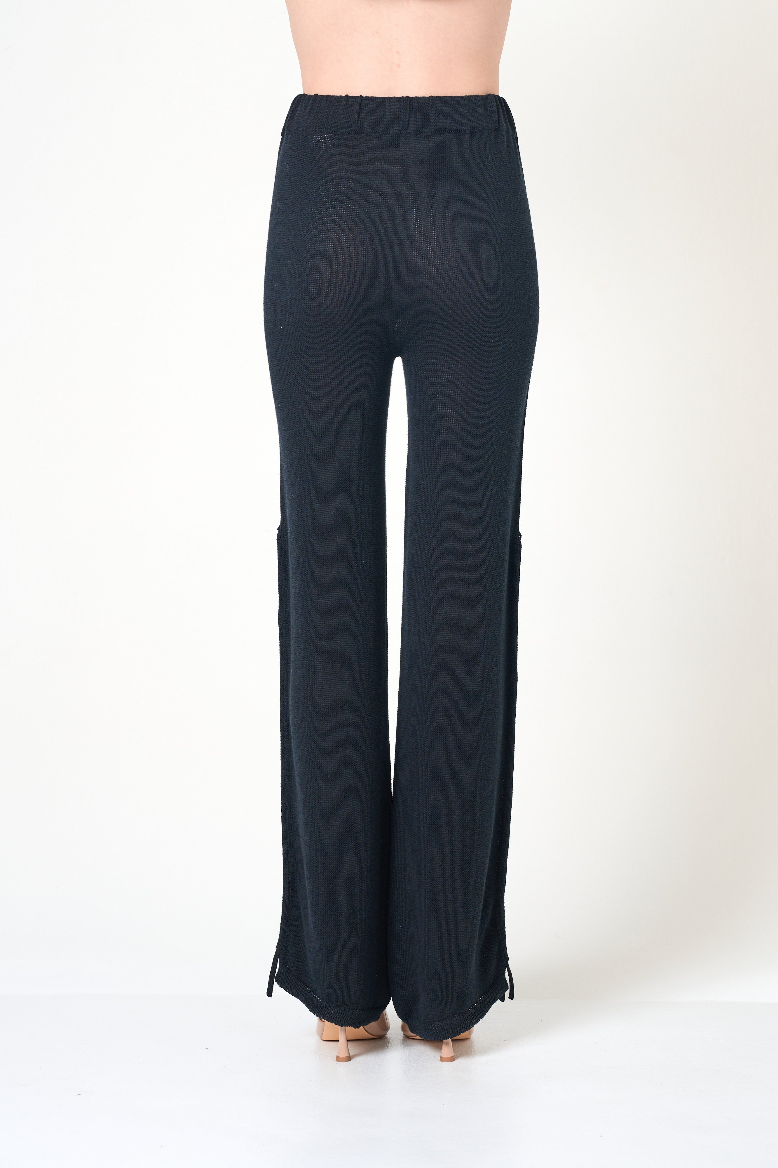 Flared Pants in Black