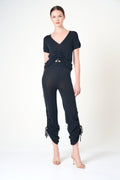 Flared Pants in Black