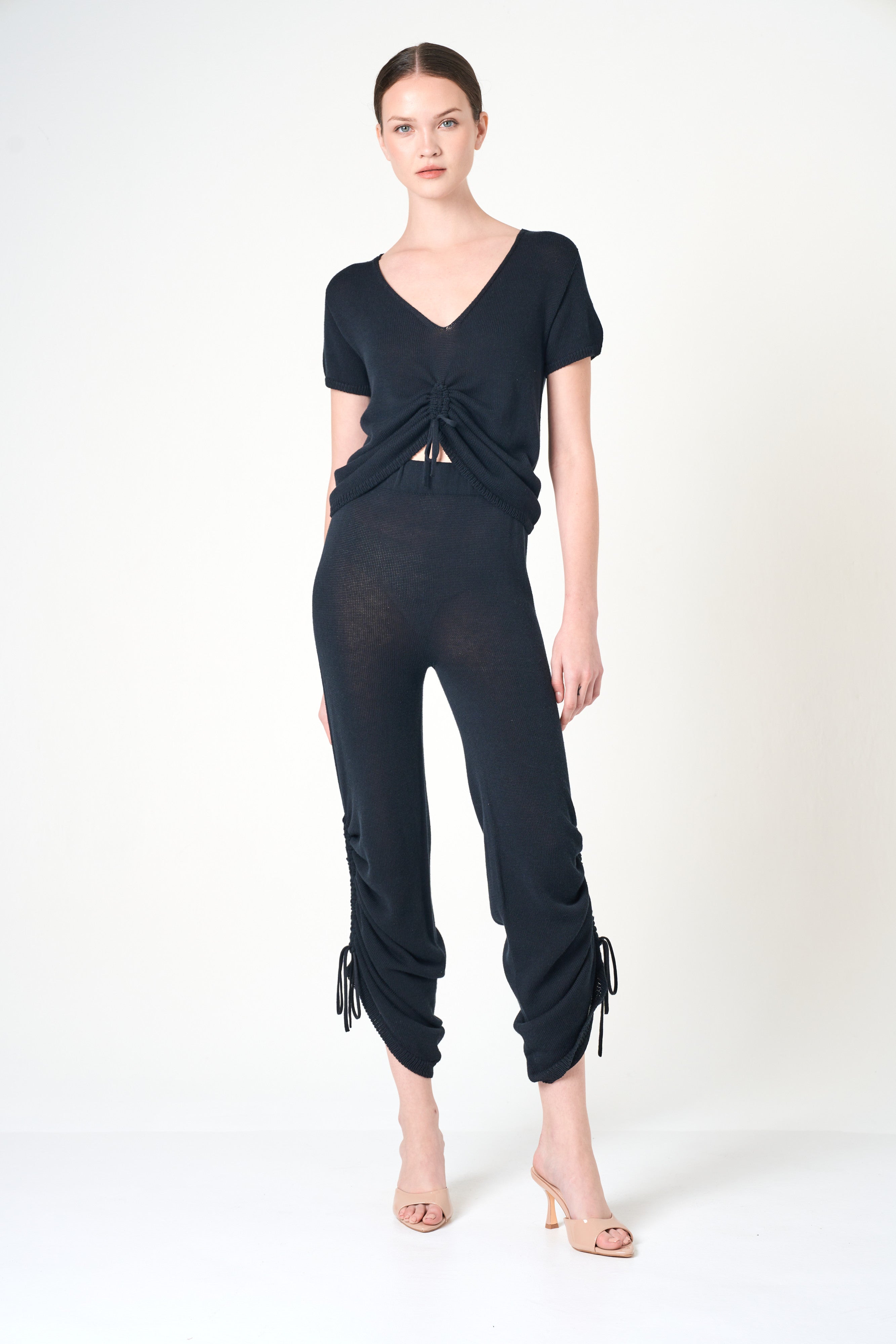 Flared Pants in Black