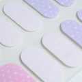 Pinks and Blues Gel Nails